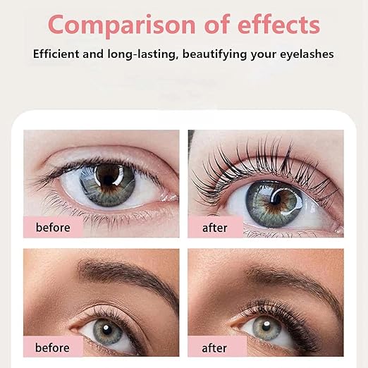 2PCS Lash Bond & Seal, Strong Hold 2-in-1 Latex-Based Eyelash Extension Glue for Individual & Cluster Lashes, Long Lasting Mascara Effect, DIY Lash Adhesive