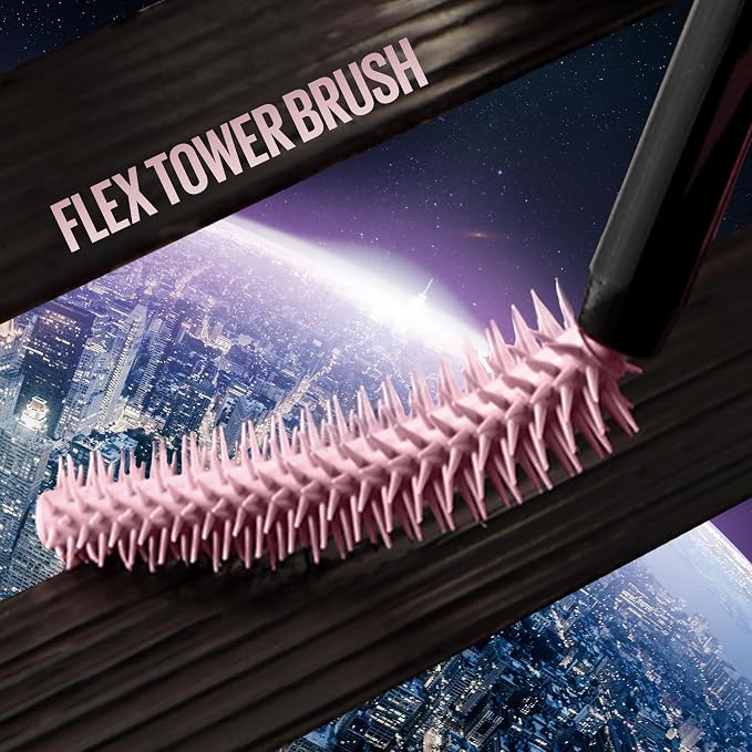 Maybelline Mascara, Lash Sensational Sky High Volumizing & Thickening, Eyelash Lengthening, Flake-Free Formula, Washable Mascara Infused with Bamboo Extract, Full Volume Mascara, Colour: Black