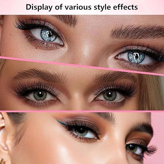 2PCS Lash Bond & Seal, Strong Hold 2-in-1 Latex-Based Eyelash Extension Glue for Individual & Cluster Lashes, Long Lasting Mascara Effect, DIY Lash Adhesive